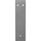 Ekena Millwork Bulwark Steel Bracket, Hammered Gray 2"W x 8"D x 8"H BKTM02X08X08BUHGY - alternate 5